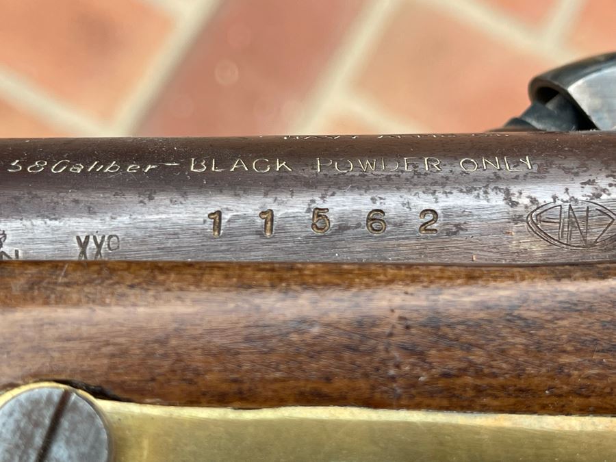 Antonio Zoli & Co Navy Arms Co. 58 Caliber Black Powder Rifle Working Civil War Reproduction Gun Made In Italy [Photo 17]