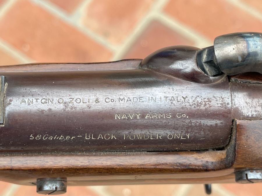 Antonio Zoli & Co Navy Arms Co. 58 Caliber Black Powder Rifle Working Civil War Reproduction Gun Made In Italy [Photo 12]
