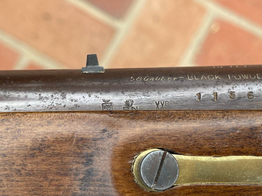 Antonio Zoli & Co Navy Arms Co. 58 Caliber Black Powder Rifle Working Civil War Reproduction Gun Made In Italy [Photo 19]
