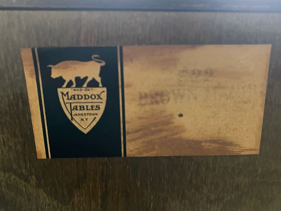 Maddox Tables Slant Serpentine Front Desk With Four Lockable Drawers 36W X 21D X 41.5H [Photo 11]