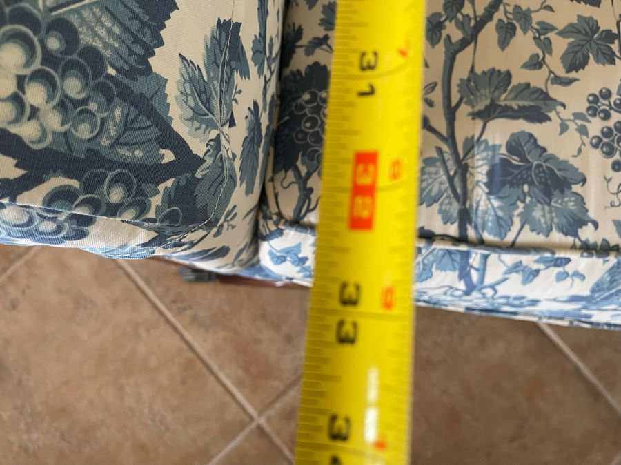 Antique Carved Wood Sofa 86W X 33D X 32H [Photo 11]