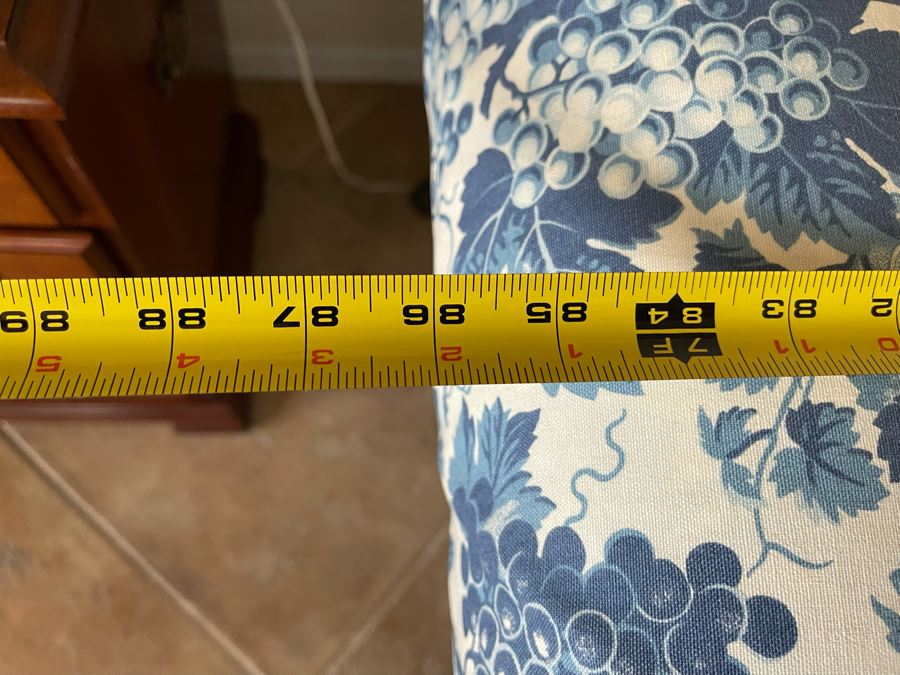 Antique Carved Wood Sofa 86W X 33D X 32H [Photo 10]