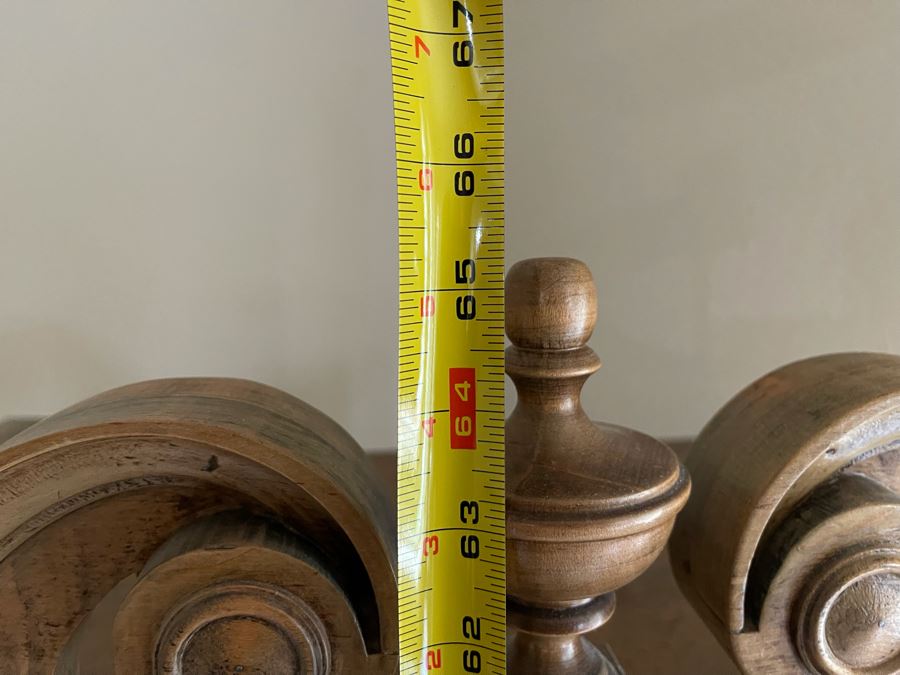 Chippendale Style Small Highboy Dresser (Back Foot Of Leg Is Chipped) 30W X 19D X 65H [Photo 9]