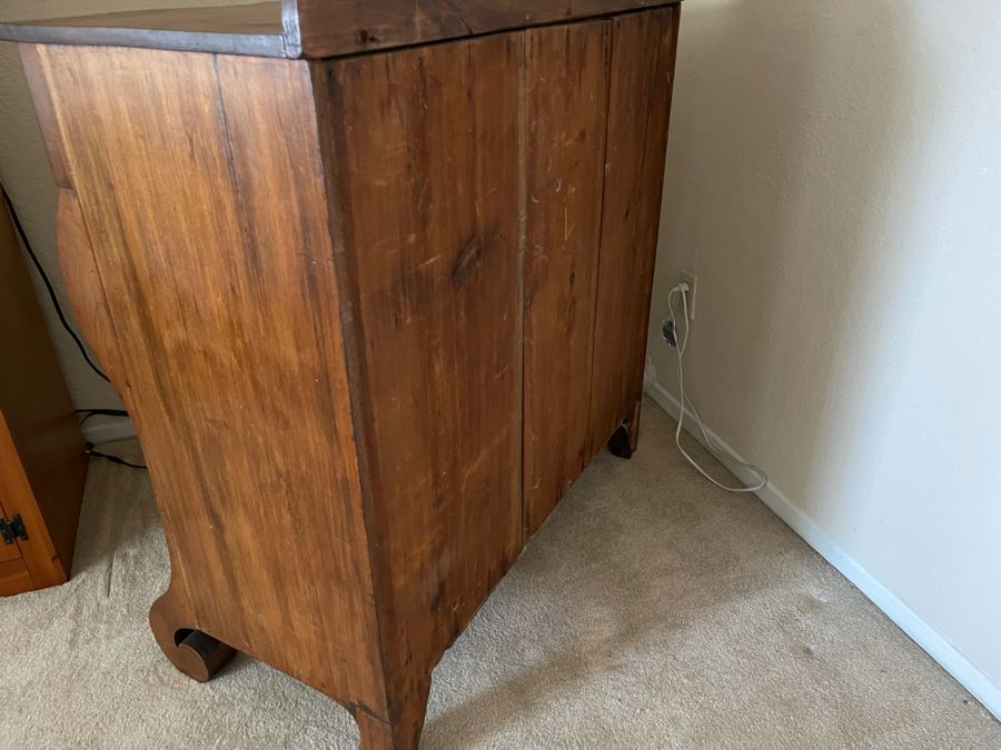 Antique 4-Drawer Chest Of Drawers Dresser 42W X 21D [Photo 12]
