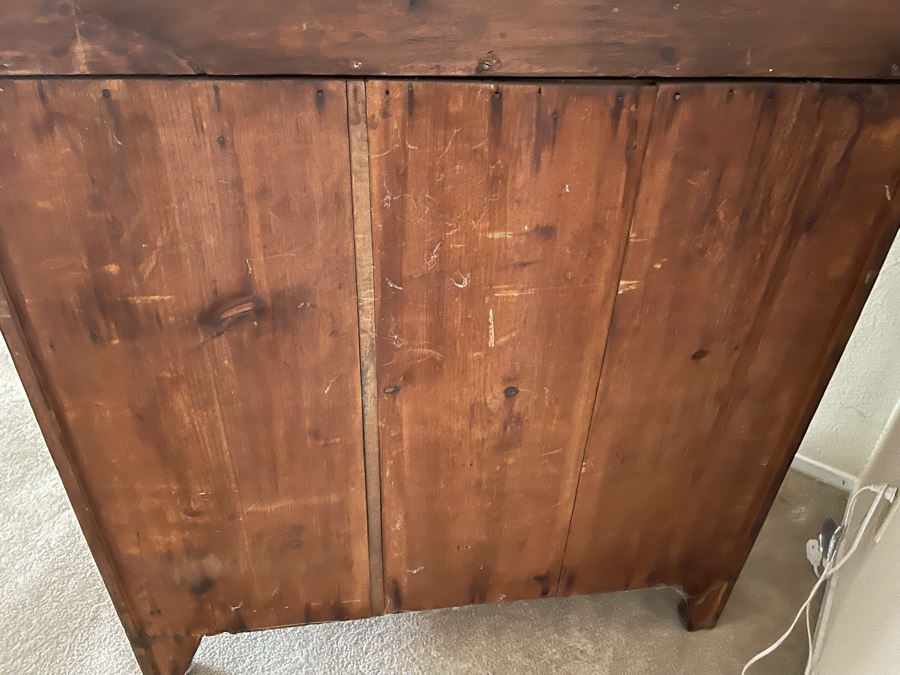 Antique 4-Drawer Chest Of Drawers Dresser 42W X 21D [Photo 13]