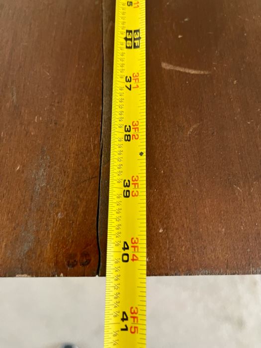 Vintage Wooden 5-Drawer Lockable Chest Of Drawers Dresser 40W X 23D X 47H [Photo 12]