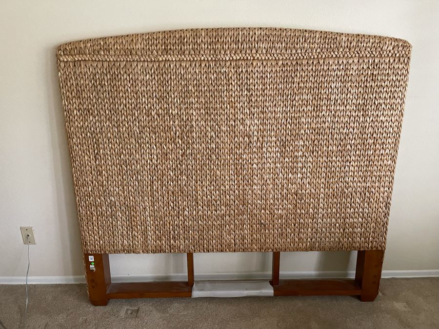 Pottery Barn Seagrass Queen Headboard 62W X 56H [Photo 3]