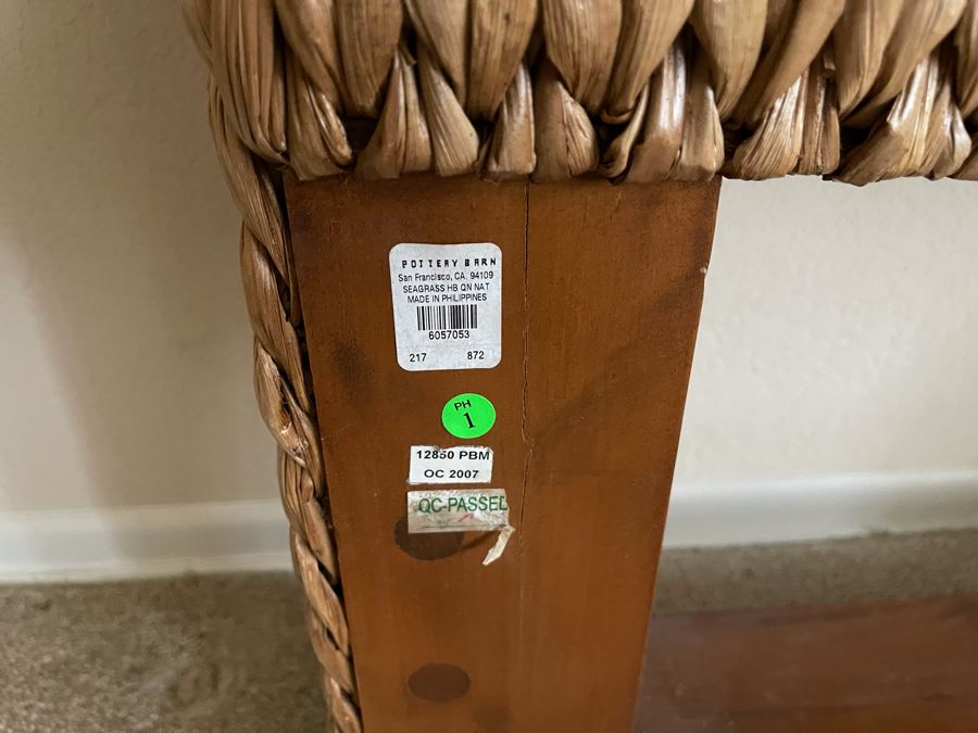 Pottery Barn Seagrass Queen Headboard 62W X 56H [Photo 4]
