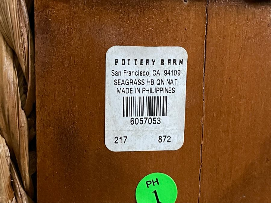 Pottery Barn Seagrass Queen Headboard 62W X 56H [Photo 6]