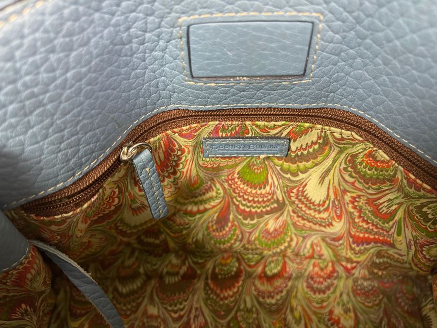 Dooney & Bourke Leather Handbag 12W X 9H [Photo 5]