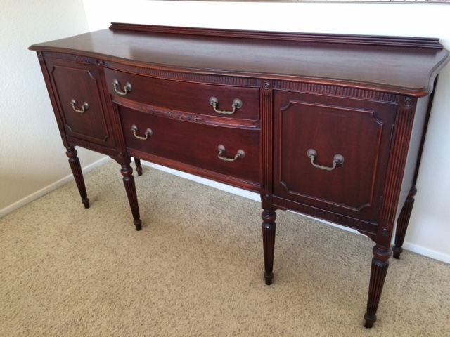 Vintage Stille & Duhlmeier Furniture Co Cincinnati OH Sideboard in Excellent Condition