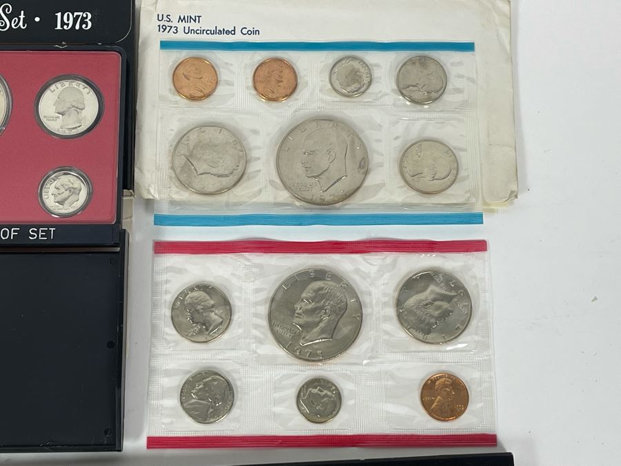 Collection Of United States Proof Coin Sets From 1972-1976 [Photo 5]