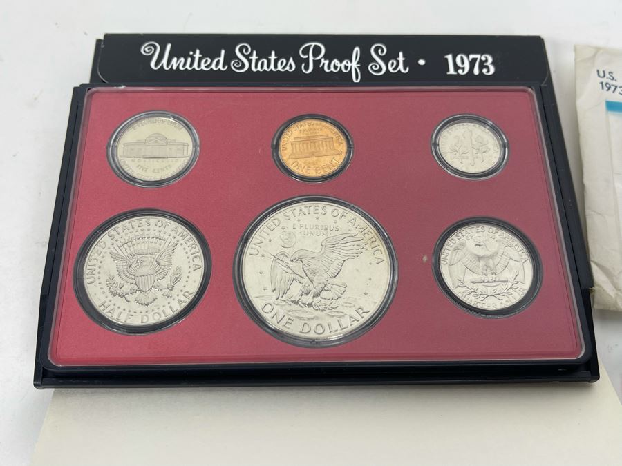 Collection Of United States Proof Coin Sets From 1972-1976 [Photo 11]