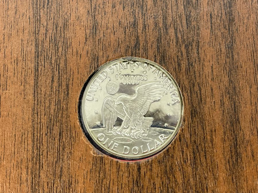 Vintage 1971 United States Proof Eisenhower Silver Dollar [Photo 6]