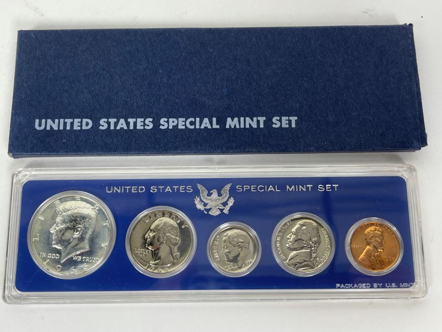 Vintage 1966 United States Special Mint Set Of Proof Coins