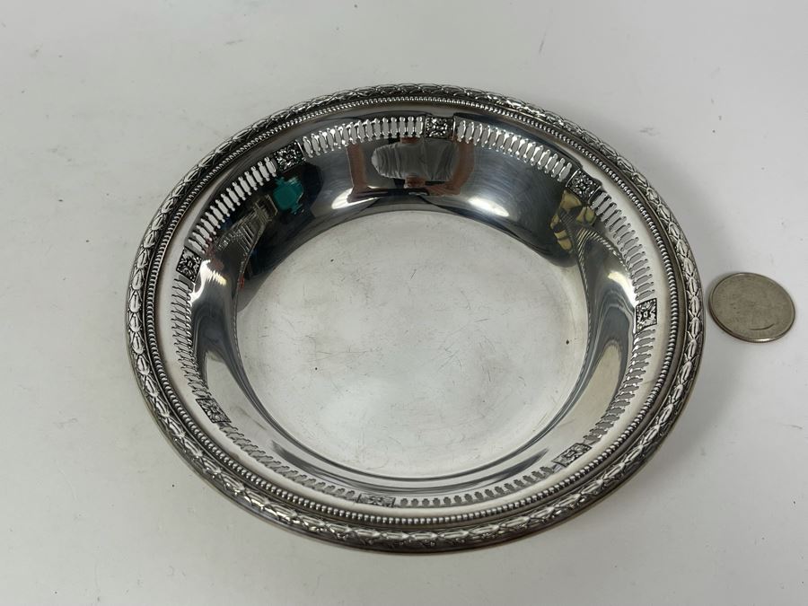 Vintage Sterling Silver Dish Bowl 85.8g