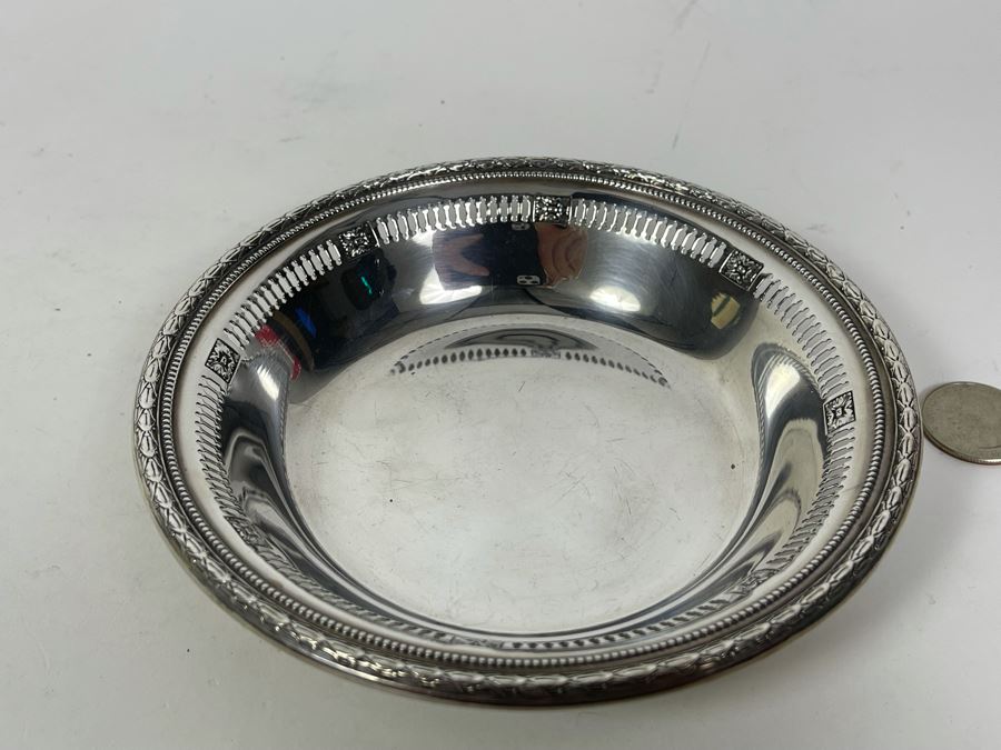 Vintage Sterling Silver Dish Bowl 85.8g