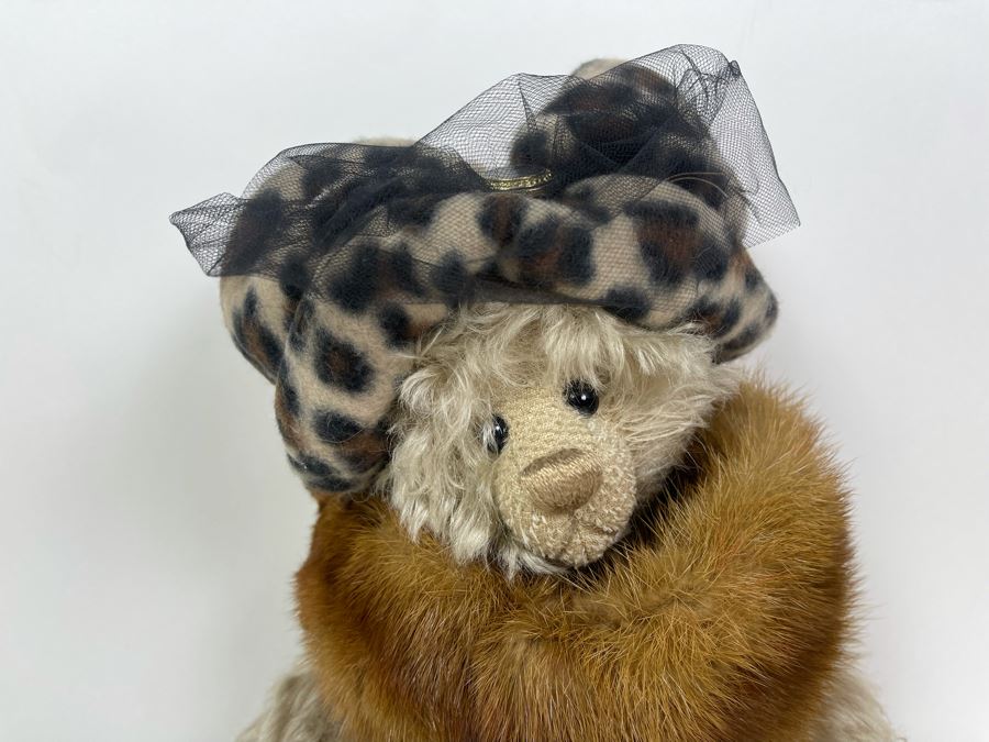 Signed Handmade Charlene Kendrick Jointed Teddy Bear Rags A. Muffin [Photo 3]