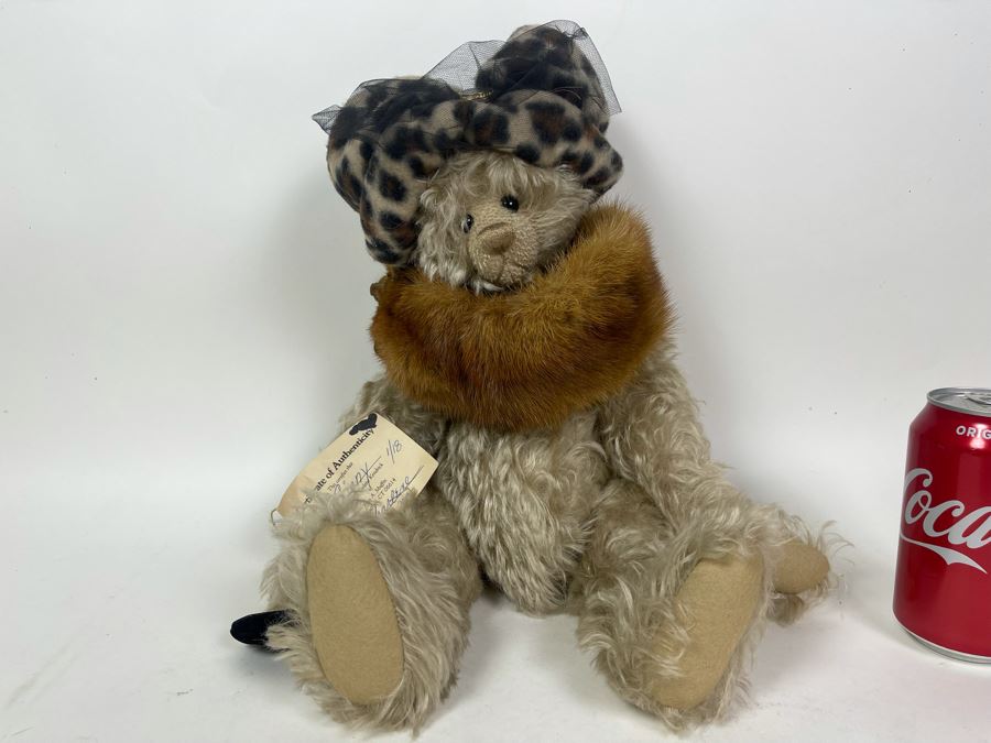 Signed Handmade Charlene Kendrick Jointed Teddy Bear Rags A. Muffin [Photo 2]