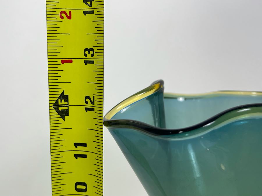 Blenko Glass Vase 12H [Photo 5]