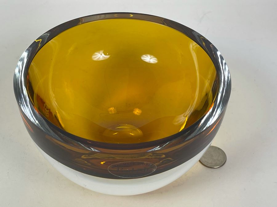 Badash Handmade Crystal Bowl From Poland 6W X 3.5H [Photo 5]