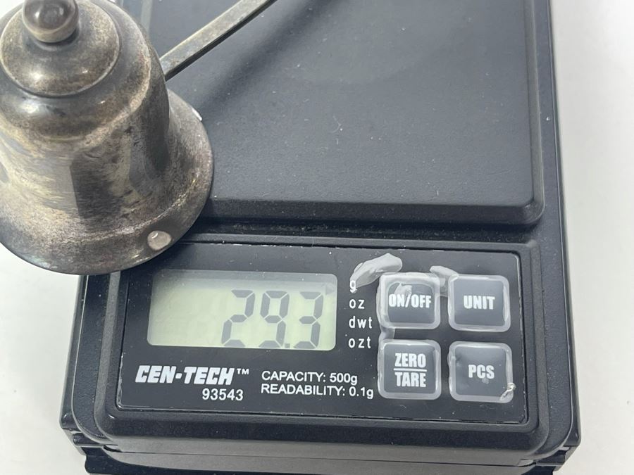 Sterling Silver Forks, Spoons, Serving Pieces, Candle Snuffer - Total Sterling Silver Weight 261g [Photo 14]