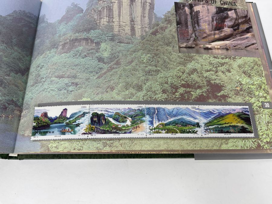 Limited Edition Vintage 1994 Mint Chinese Stamps Collection In Presentation Book - See Photos For Stamp Sampling [Photo 19]