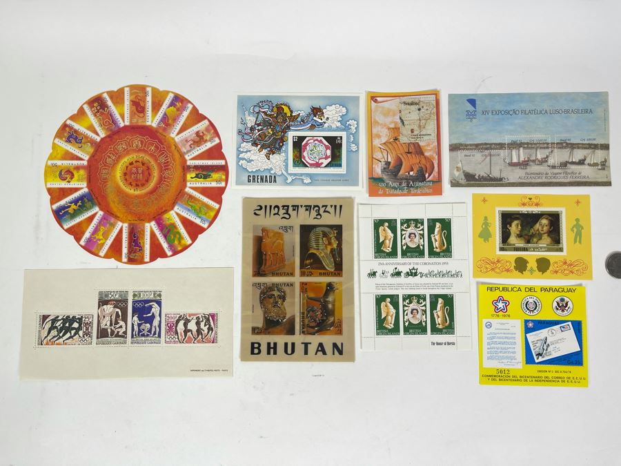 Collection Of Mint Postage Stamps