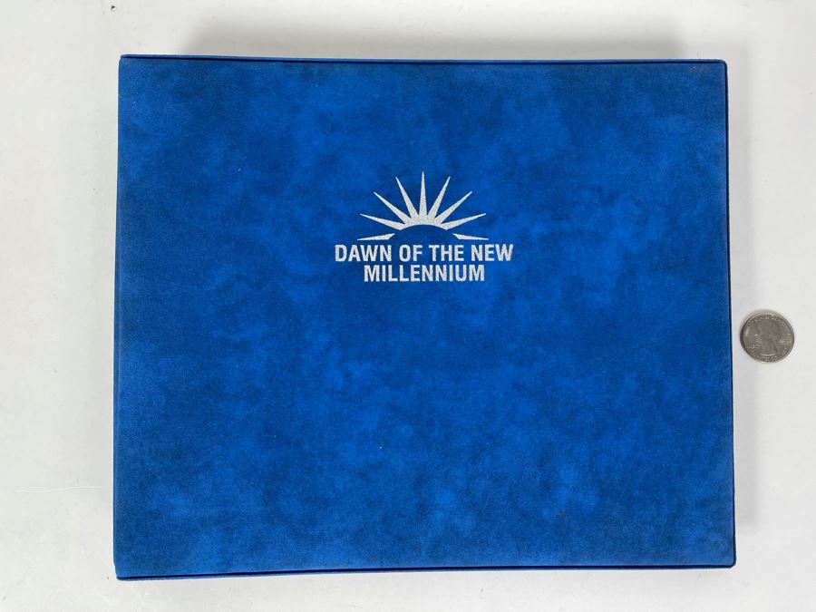Dawn Of The New Millennium Commemorative First Day Stamp Covers January 1, 2000 In Presentation Binder - See Photos [Photo 2]