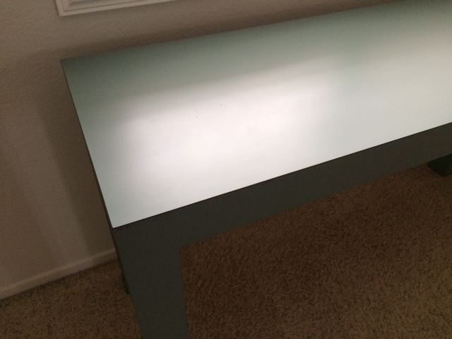 Blue Console Sofa Table [Photo 2]