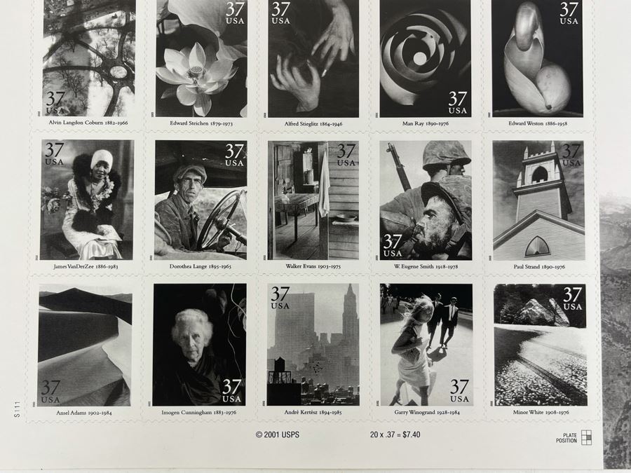 Various Hollywoood And Photography Mint Stamp Sheets [Photo 5]