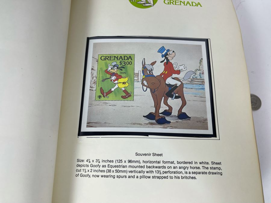 Huge 200+ Page The Disney World Of Postage Stamps Album Featuring Mint Disney Postage Stamps And First Day Covers - See Photos For Sampling [Photo 13]