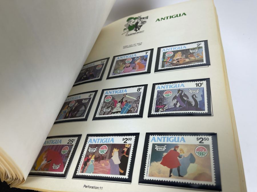 Huge 200+ Page The Disney World Of Postage Stamps Album Featuring Mint Disney Postage Stamps And First Day Covers - See Photos For Sampling [Photo 32]