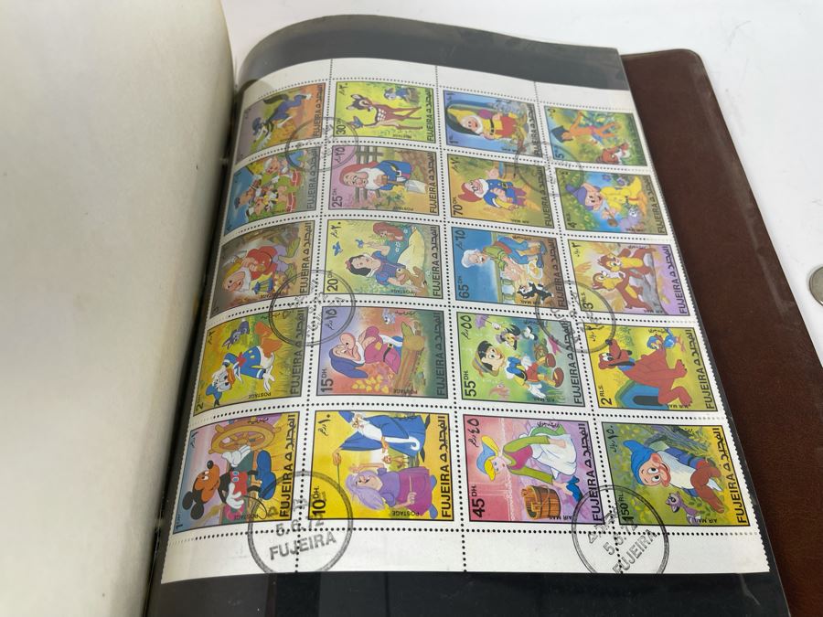 Huge 200+ Page The Disney World Of Postage Stamps Album Featuring Mint Disney Postage Stamps And First Day Covers - See Photos For Sampling [Photo 33]