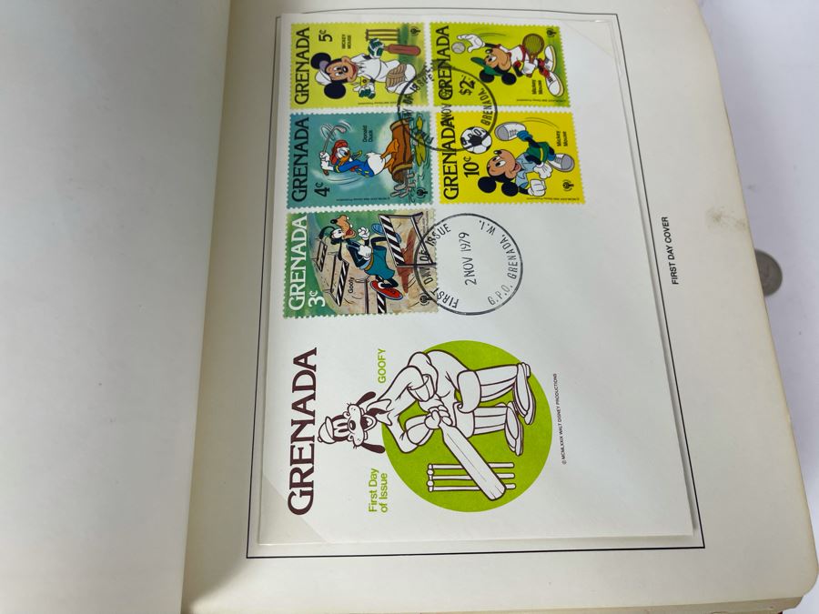 Huge 200+ Page The Disney World Of Postage Stamps Album Featuring Mint Disney Postage Stamps And First Day Covers - See Photos For Sampling [Photo 14]