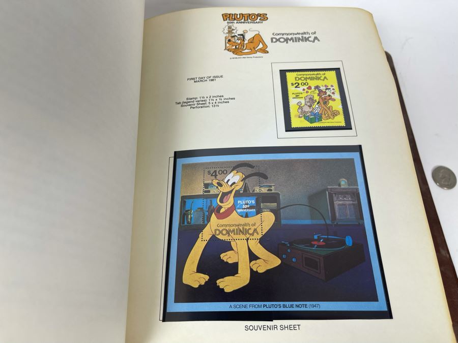 Huge 200+ Page The Disney World Of Postage Stamps Album Featuring Mint Disney Postage Stamps And First Day Covers - See Photos For Sampling [Photo 25]