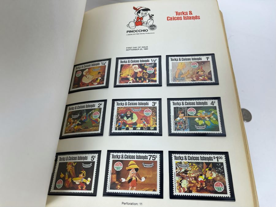 Huge 200+ Page The Disney World Of Postage Stamps Album Featuring Mint Disney Postage Stamps And First Day Covers - See Photos For Sampling [Photo 28]