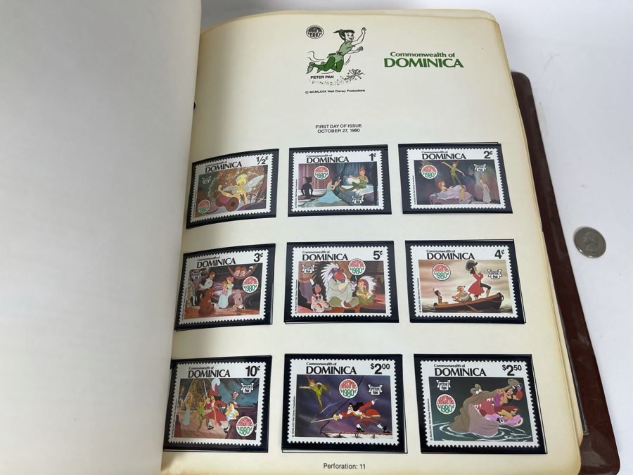Huge 200+ Page The Disney World Of Postage Stamps Album Featuring Mint Disney Postage Stamps And First Day Covers - See Photos For Sampling [Photo 24]