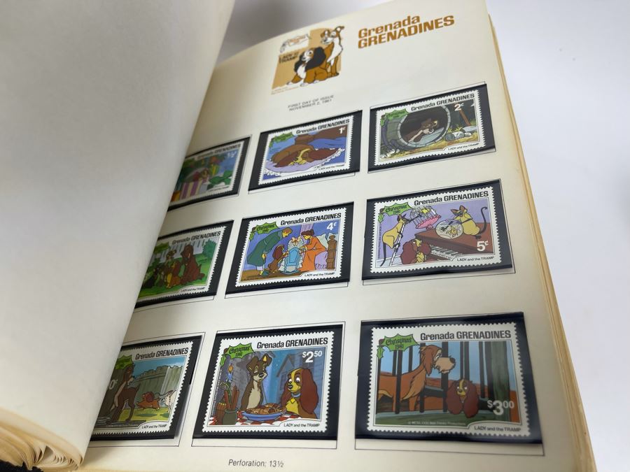 Huge 200+ Page The Disney World Of Postage Stamps Album Featuring Mint Disney Postage Stamps And First Day Covers - See Photos For Sampling [Photo 30]