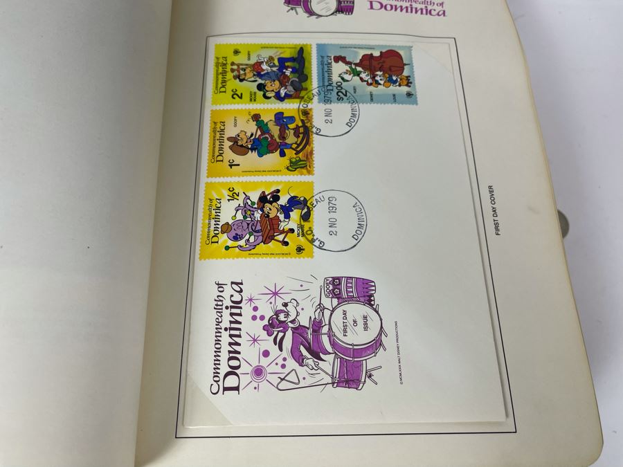 Huge 200+ Page The Disney World Of Postage Stamps Album Featuring Mint Disney Postage Stamps And First Day Covers - See Photos For Sampling [Photo 11]