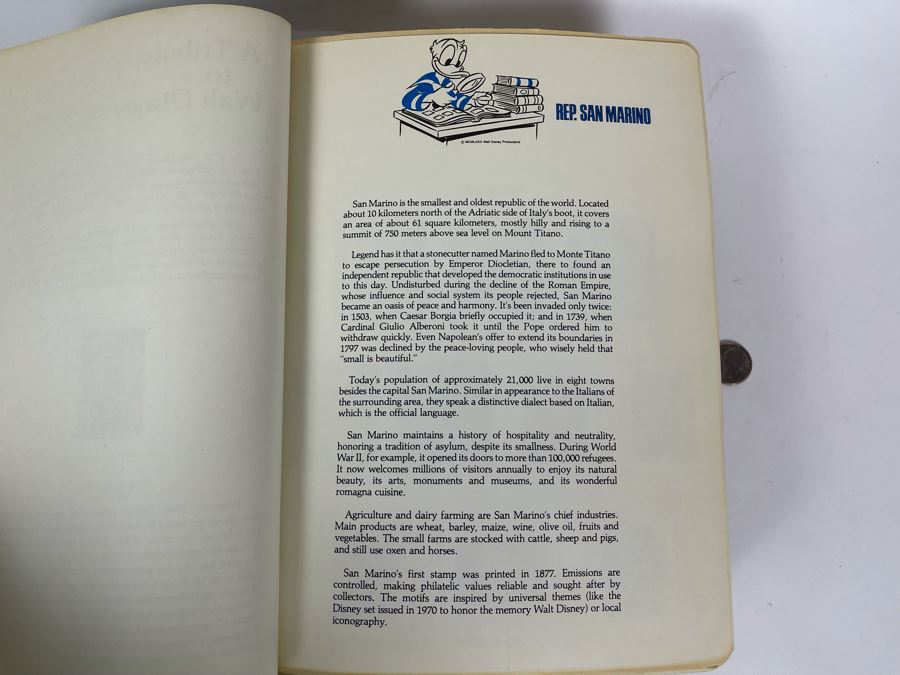 Huge 200+ Page The Disney World Of Postage Stamps Album Featuring Mint Disney Postage Stamps And First Day Covers - See Photos For Sampling [Photo 6]