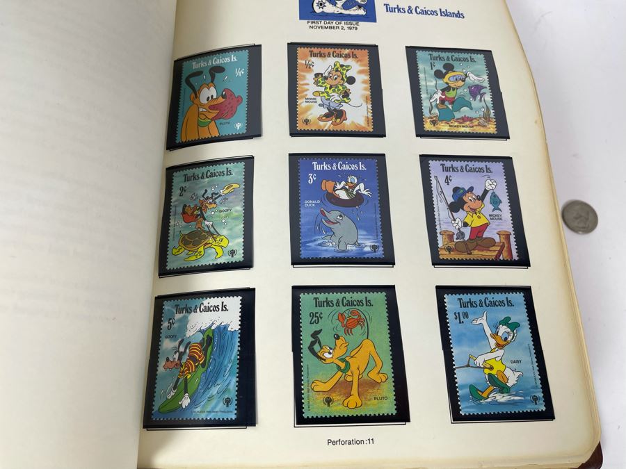 Huge 200+ Page The Disney World Of Postage Stamps Album Featuring Mint Disney Postage Stamps And First Day Covers - See Photos For Sampling [Photo 15]