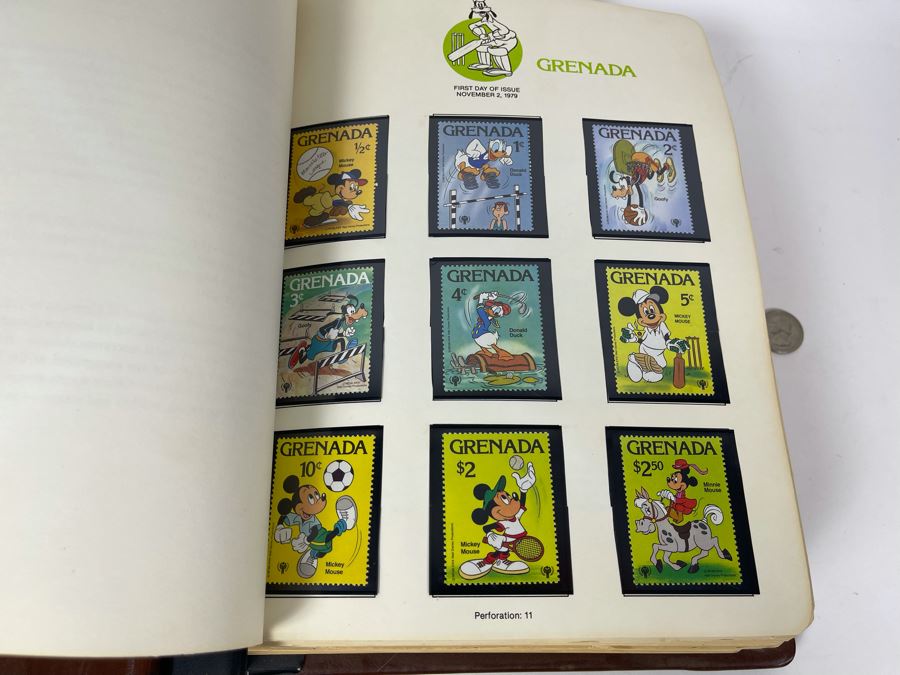 Huge 200+ Page The Disney World Of Postage Stamps Album Featuring Mint Disney Postage Stamps And First Day Covers - See Photos For Sampling [Photo 12]