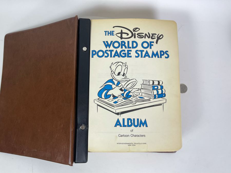 Huge 200+ Page The Disney World Of Postage Stamps Album Featuring Mint Disney Postage Stamps And First Day Covers - See Photos For Sampling [Photo 3]