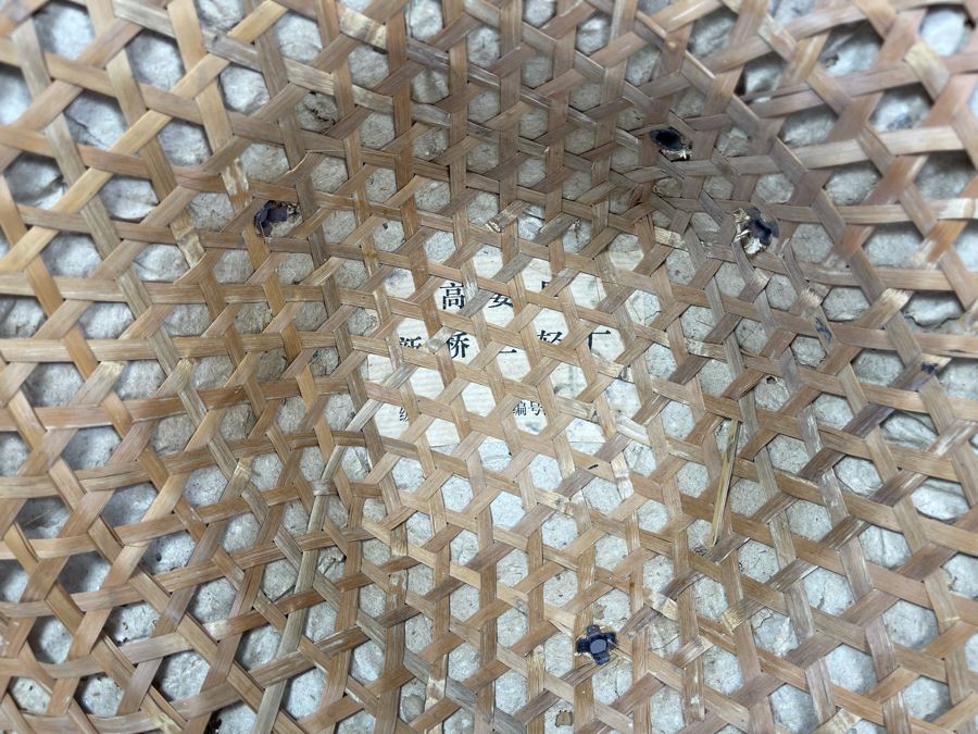 Vintage Chinese Mao Zedong Red Guard Red Star Straw Field Hat 20R [Photo 7]