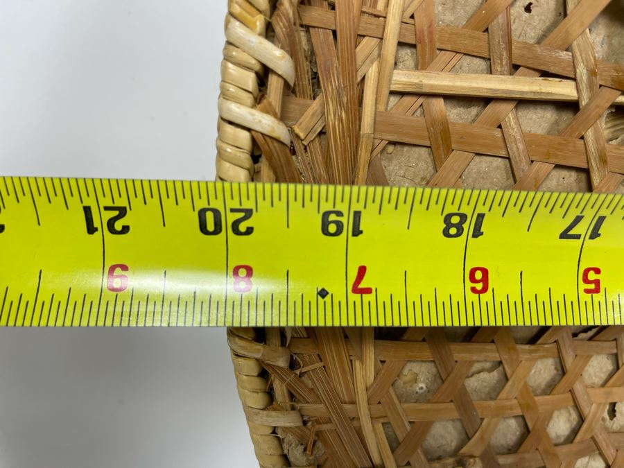 Vintage Chinese Mao Zedong Red Guard Red Star Straw Field Hat 20R [Photo 10]