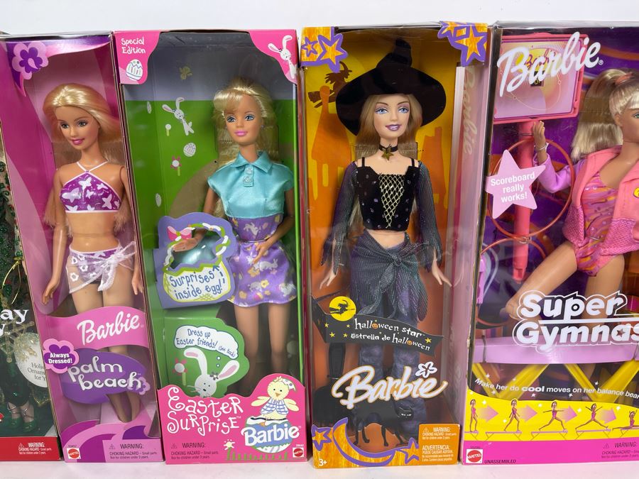 Collection Of Six New In Box Barbie Dolls [Photo 6]