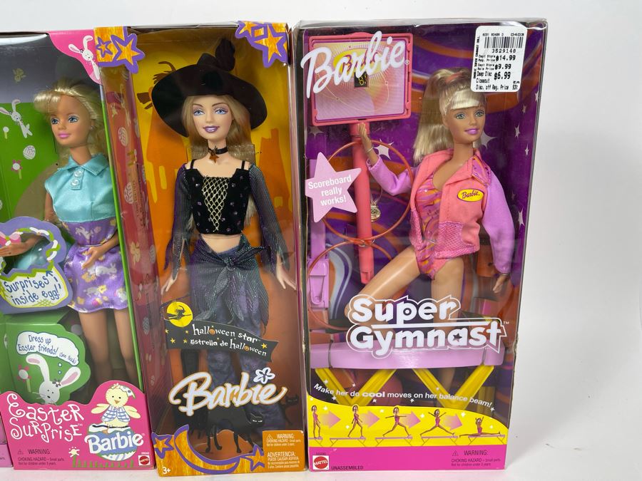 Collection Of Six New In Box Barbie Dolls [Photo 7]