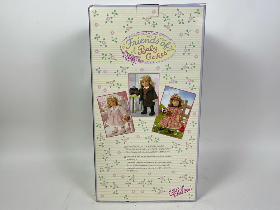 Zapf Creation Friends Of Baby Cakes Melinda 19in Doll New In Box [Photo 5]