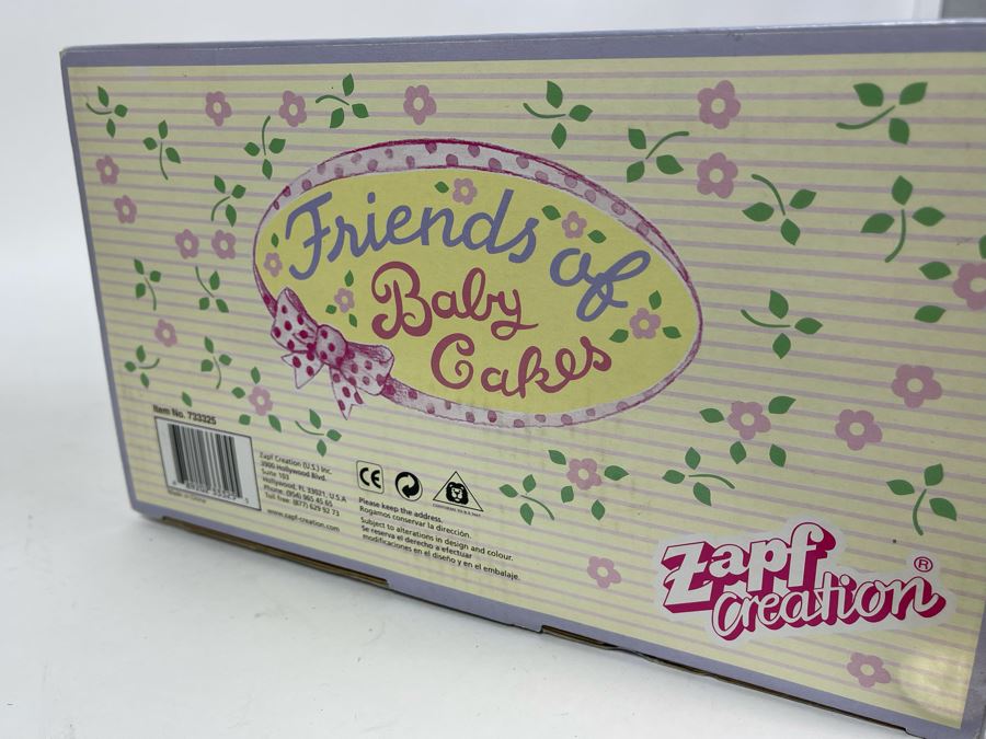 Zapf Creation Friends Of Baby Cakes Melinda 19in Doll New In Box [Photo 6]